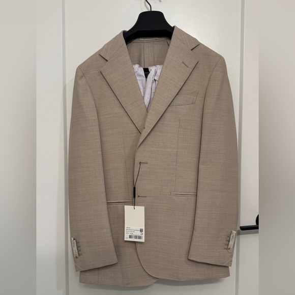 Suitsupply Other - Sand Tailored Fit Havana Suit Jacket